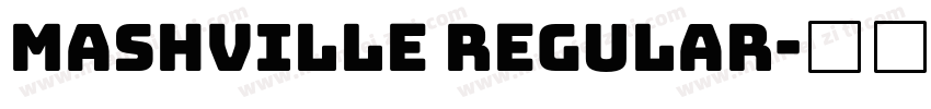 Mashville Regular字体转换